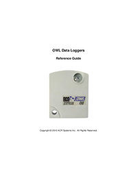 Thumbnail of document Manual - OWL Series Data Logger